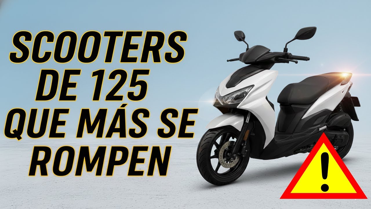 ➤ Scooters 125cc que Más Averías tienen 👉 ¡NO COMPRES ESTAS MOTOS! son Problemáticas #maveriasmotos