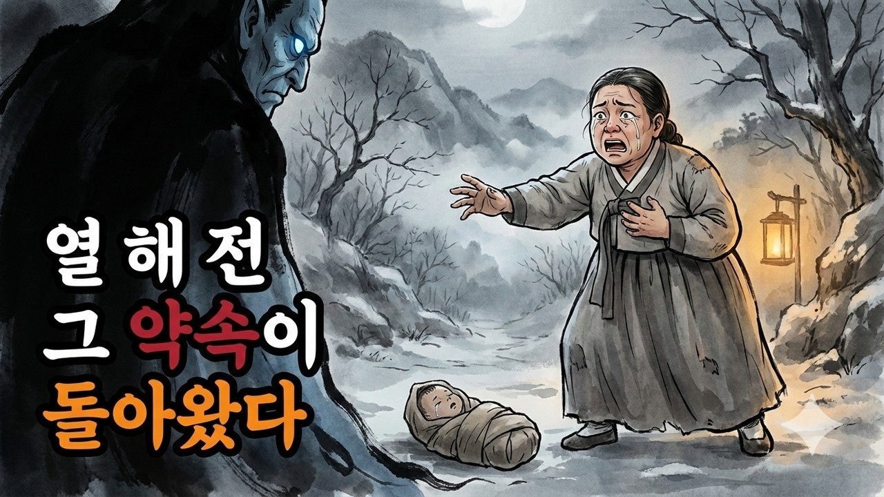 🎯 쫓겨난 뚱보 과부가 주워서 키운 도깨비 아기 | 조선야담 | 설화 | 민담 | 소원 | 계약 | 모성 | 도깨비