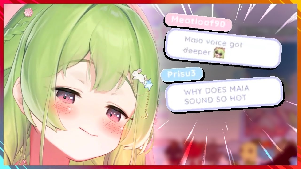 Maia sounding kinda 𝐝𝐢𝐟𝐟𝐞𝐫𝐞𝐧𝐭 today...