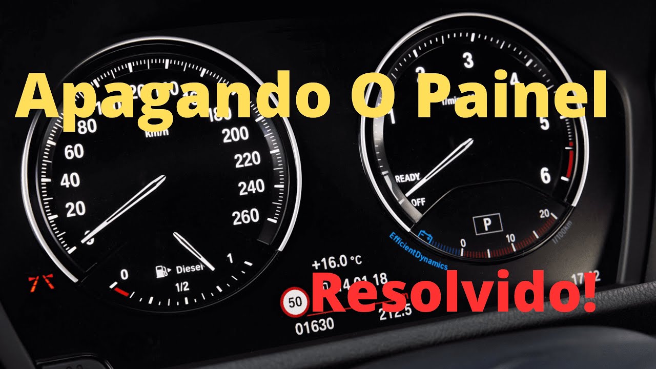Painel apaga quando tenta dar partida