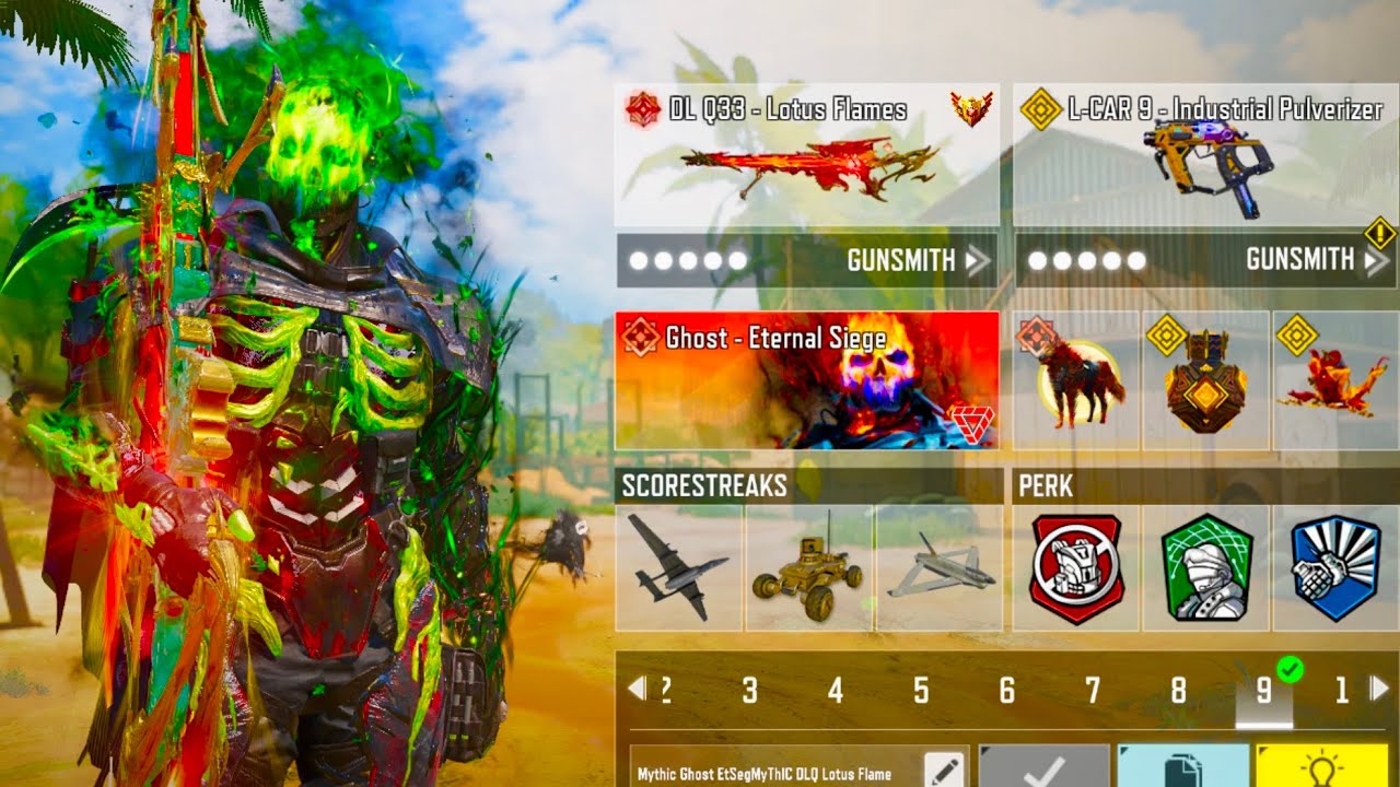 Mythic DL Q33 Lotus Flames is back with the New Mythic Ghost to drop an MVP SND SNIPING Clip in CODM