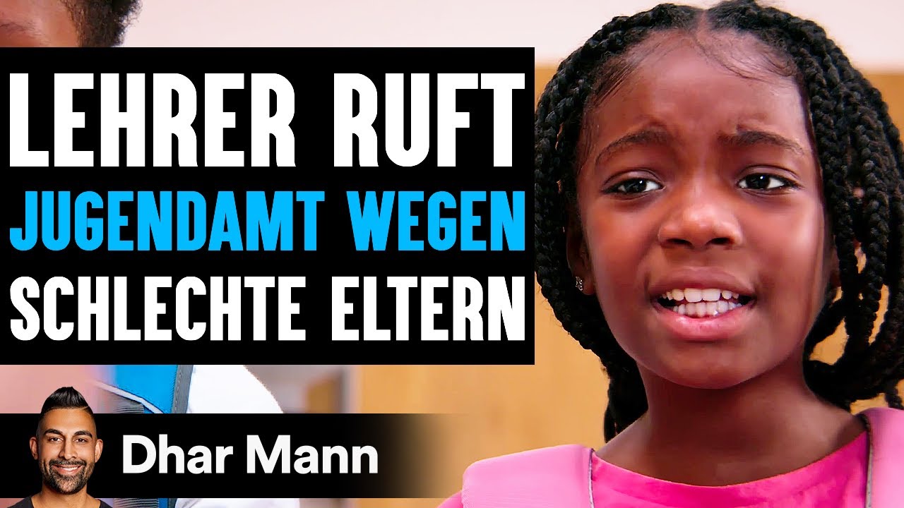 Lehrer Ruft JUGENDAMT WEGEN Schlechte Eltern | Dhar Mann Studios