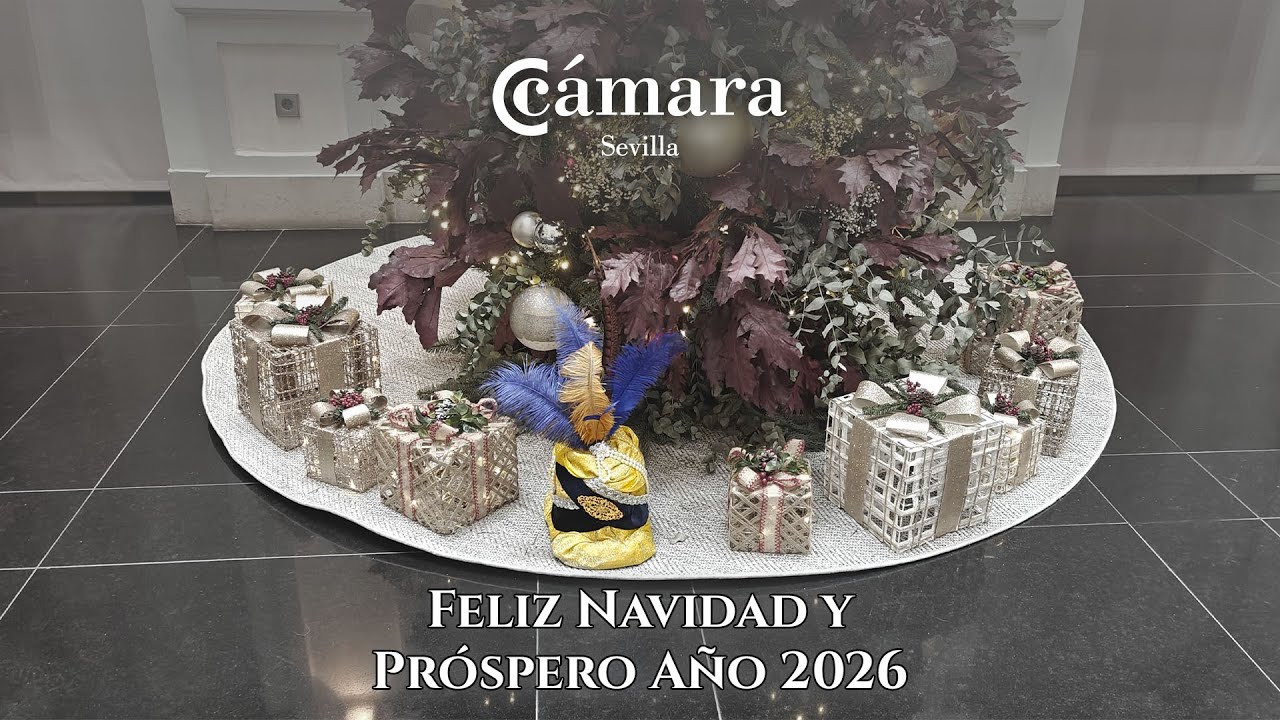 Feliz Navidad y Próspero Año 2026 desde la Corporación Cámara de Sevilla