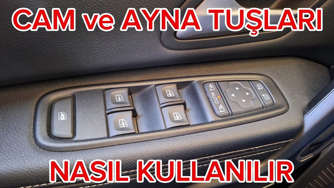 Dacia Duster 1.3 Tce 150 Hp Edc Journey - Cam ve Ayna Tuşları