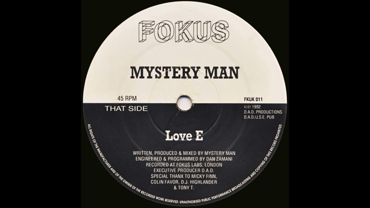 Mystery Man - Love E