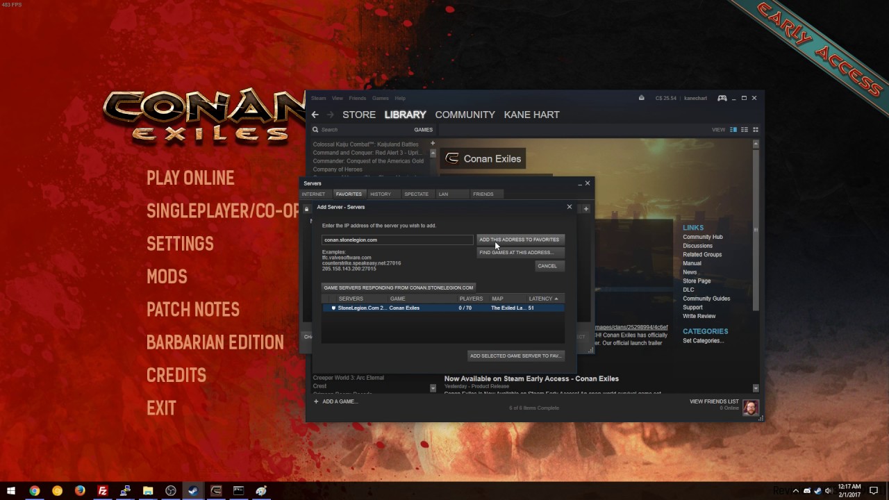 Conan Exiles Guide - How To Direct Connect To A Server!