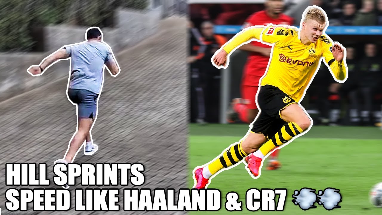 Up Hill Sprints For Speed Like Haaland and Ronaldo