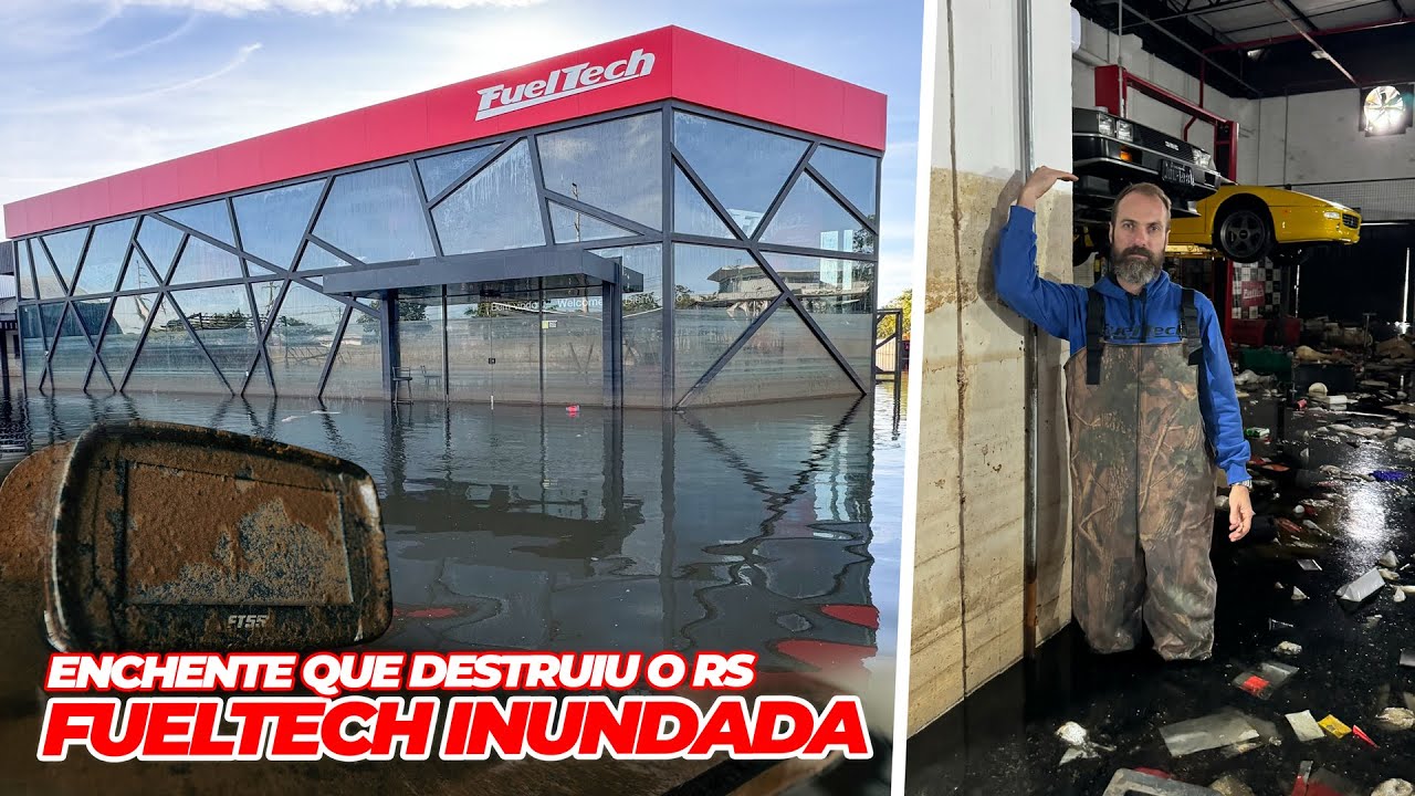 FuelTech destruída na enchente que devastou o estado do Rio Grande do Sul em Maio de 2024...