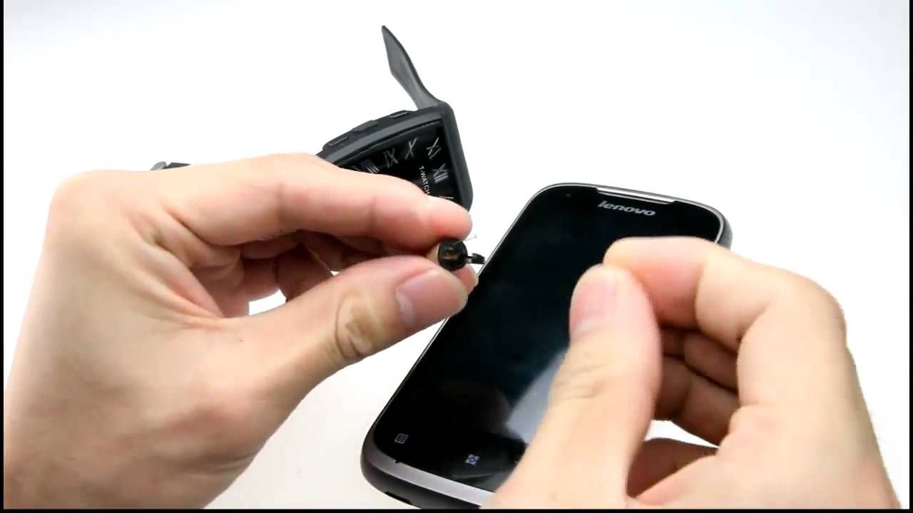Bluetooth watch with spy earpiece earphone cheat exam micro amplified