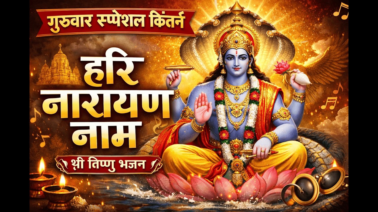 हरि नारायण नाम | गुरुवार स्पेशल कीर्तन | Vishnu Bhajan 2026