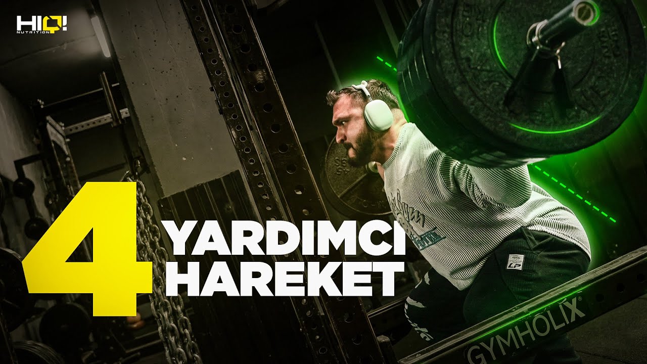 Daha Güçlü Squat İçin 4 Yardımcı Hareket I @makinetalha I HIQ Nutrition
