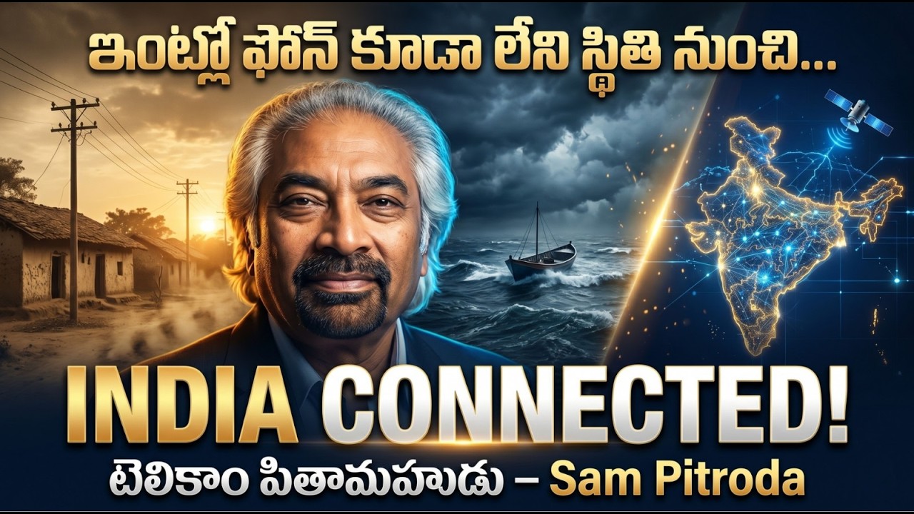 From Odisha to USA&hellip; INDIA CONNECTED! | Sam Pitroda Telecom Revolution | Digital India Story