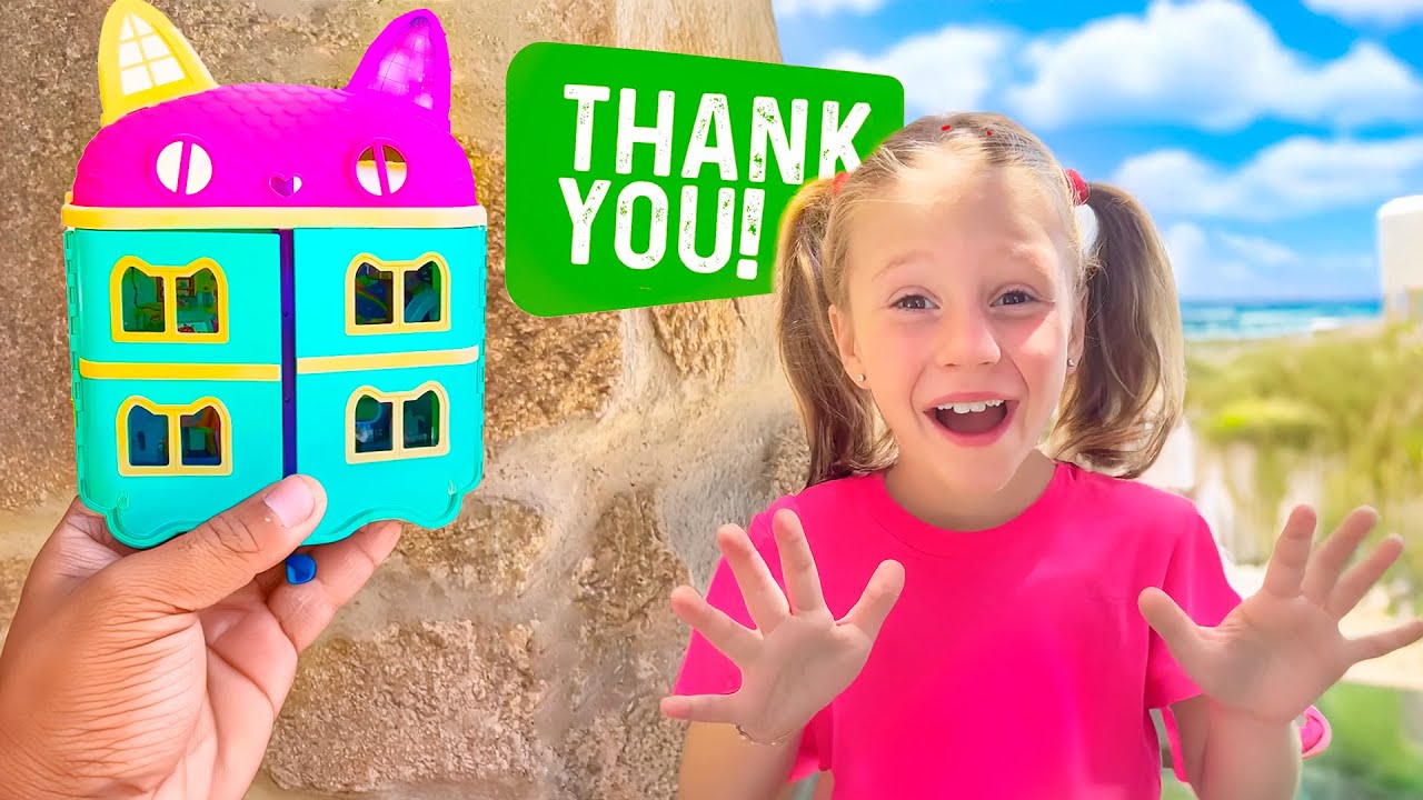 Nastya learns to ask politely and say please