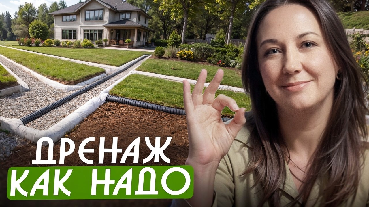 Секреты установки системы дренажа на участке
