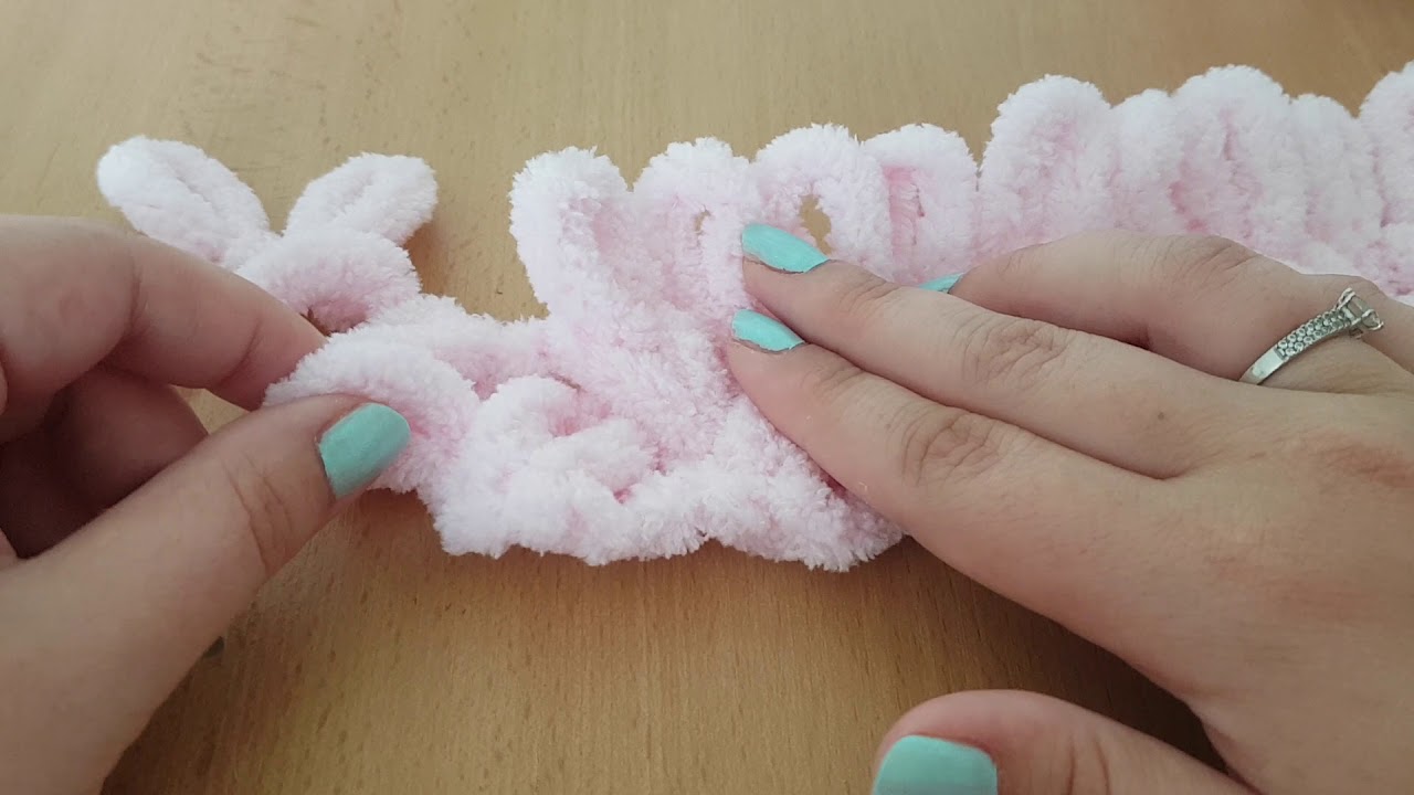 vlna Alize Puffy - krížikový vzor