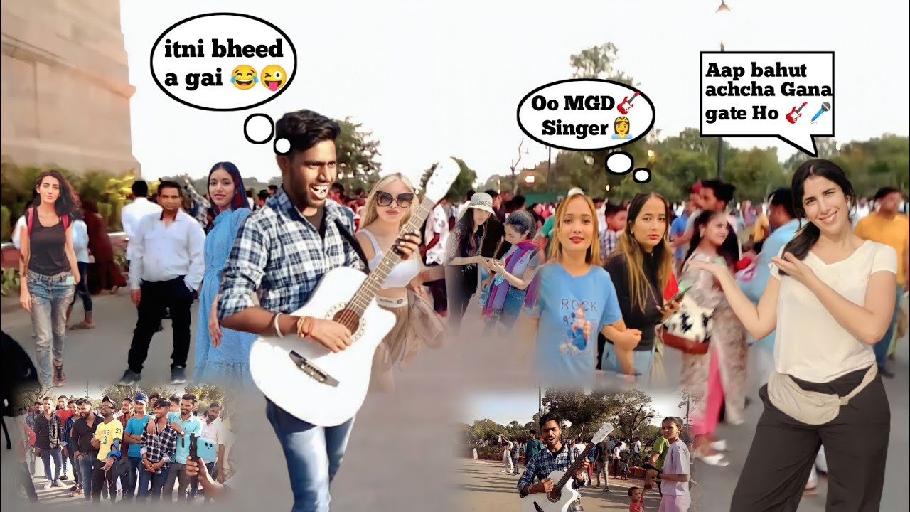 cute girl 👸🥰 reaction India gate 🇮🇳 #publicreactionvlogs #dailyvlog