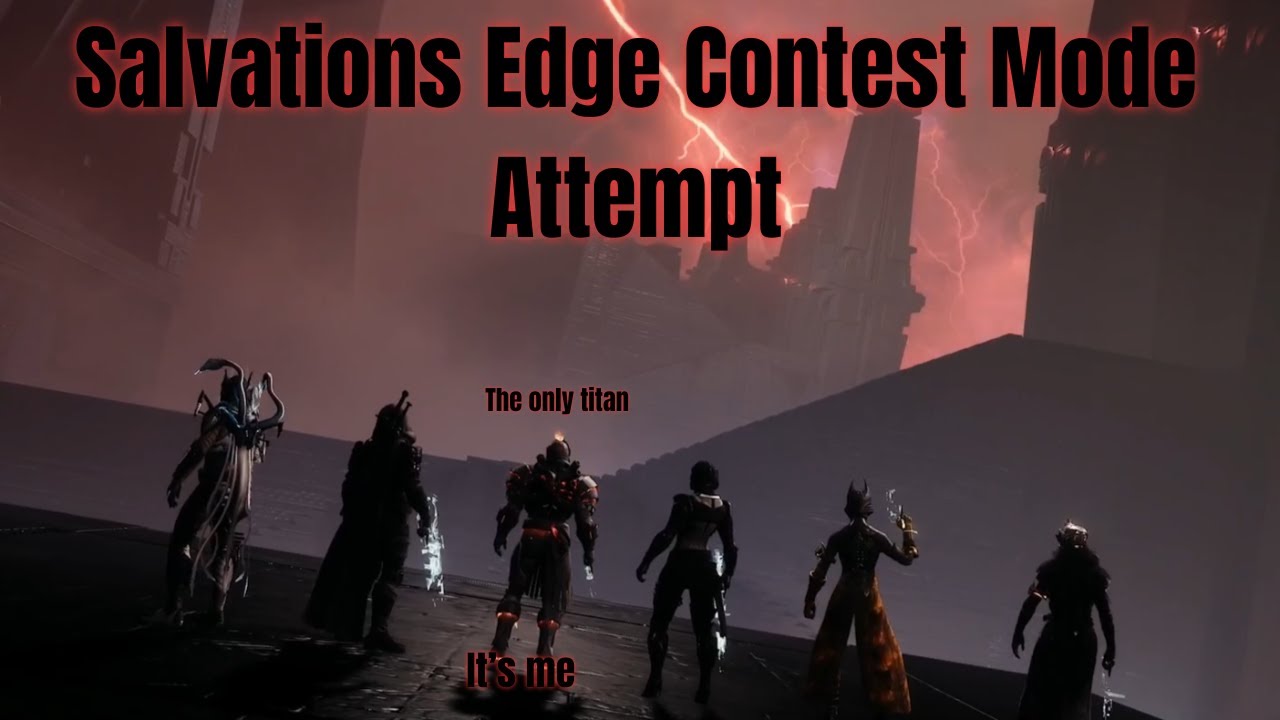 The raid is unlocked for contest mode - Destiny 2 - Salvation Edge Contest Mode - Mission 18.5