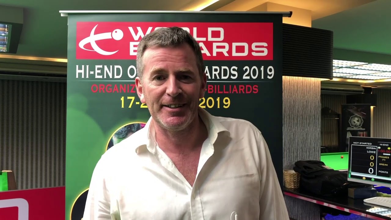 Message from Peter Gilchrist (billiards world no. 1)  Hi-End Open Billiards 2019