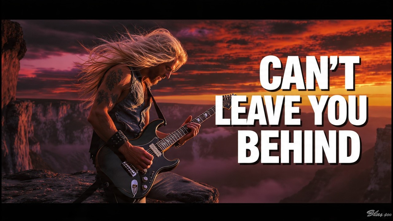 80s Rock Power Ballad | CAN’T LEAVE YOU BEHIND