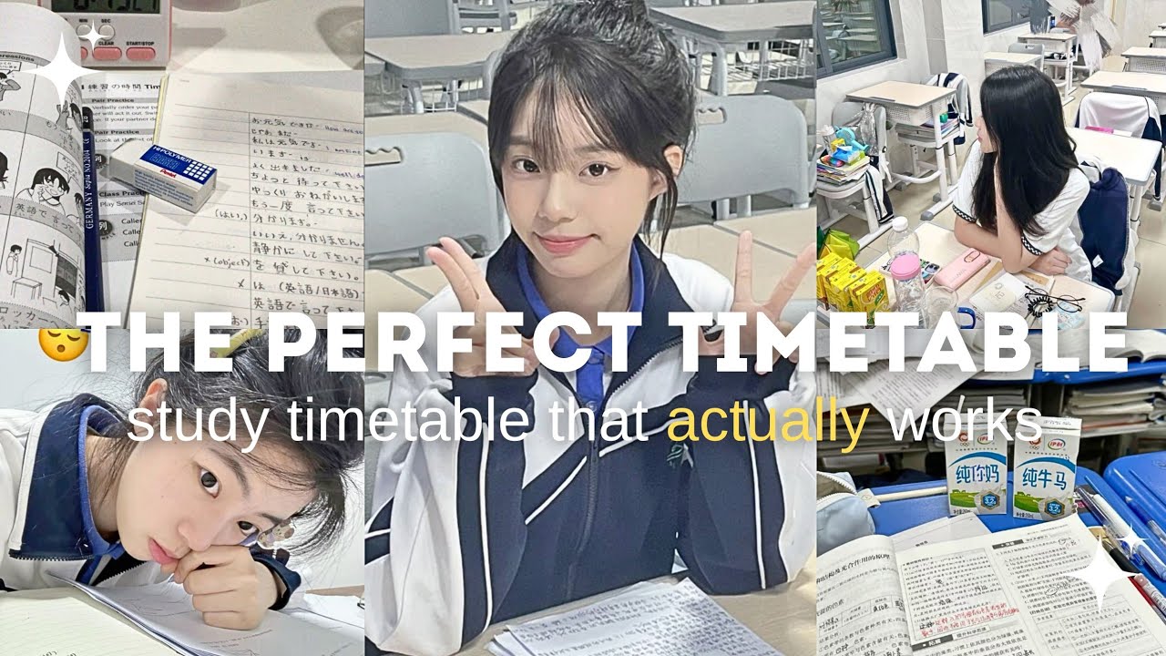 How to Make a Study Timetable You'll Actually Follow ⏰