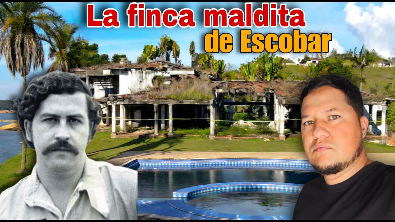 La MANSIÓN abandonada de PABLO ESCOBAR en MEDELLIN | Finca la Manuela.