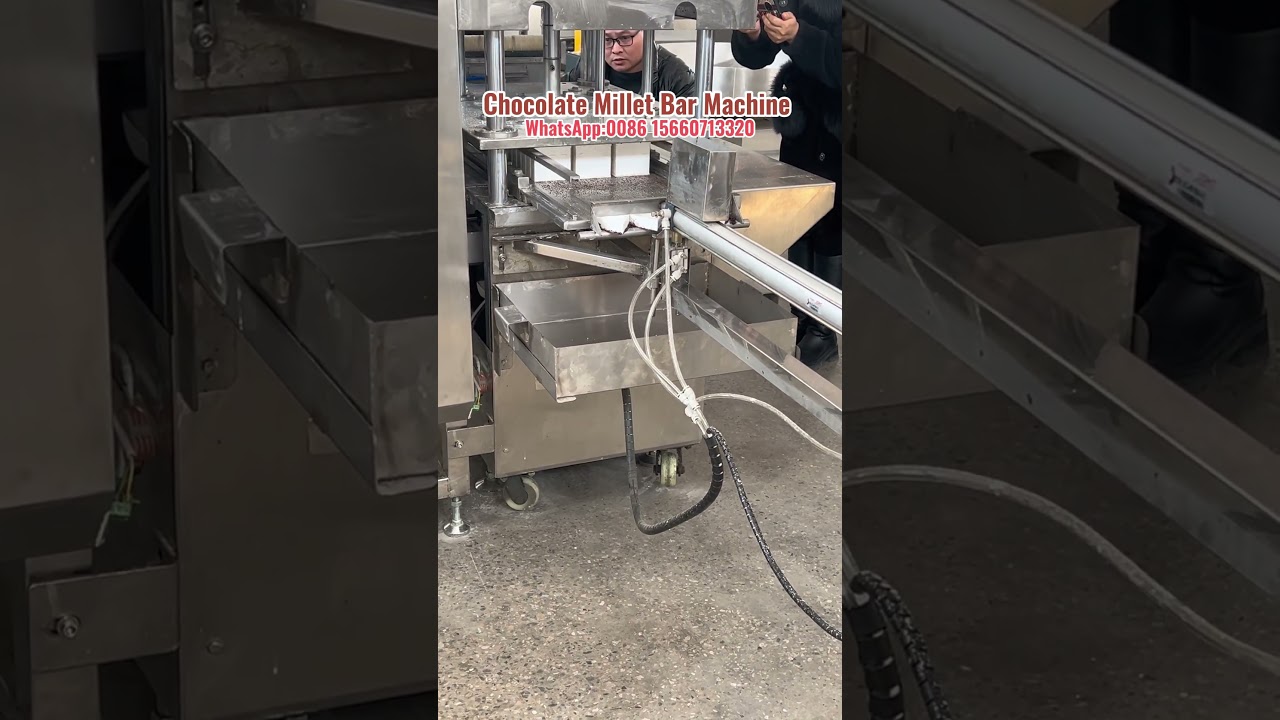 Chocolate Millet Bar Machine | Millet Energy Bar Molding Machine