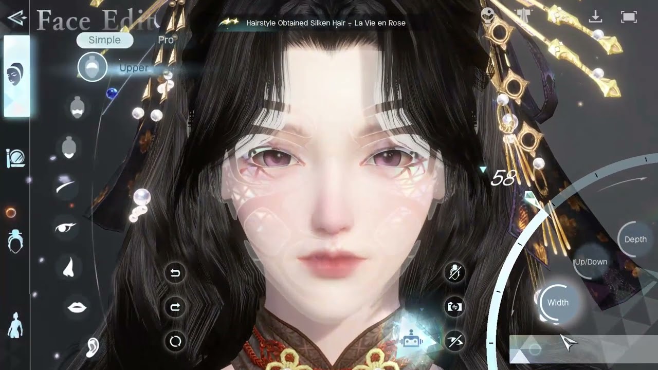 Sword of Justice, school selection and character customize