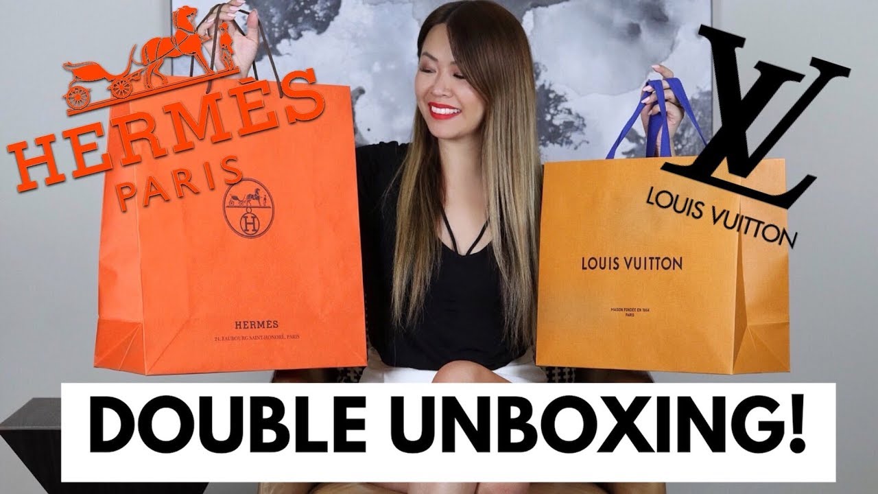 LOUIS VUITTON & HERMES BAG UNBOXING/HAUL! | Mel In Melbourne