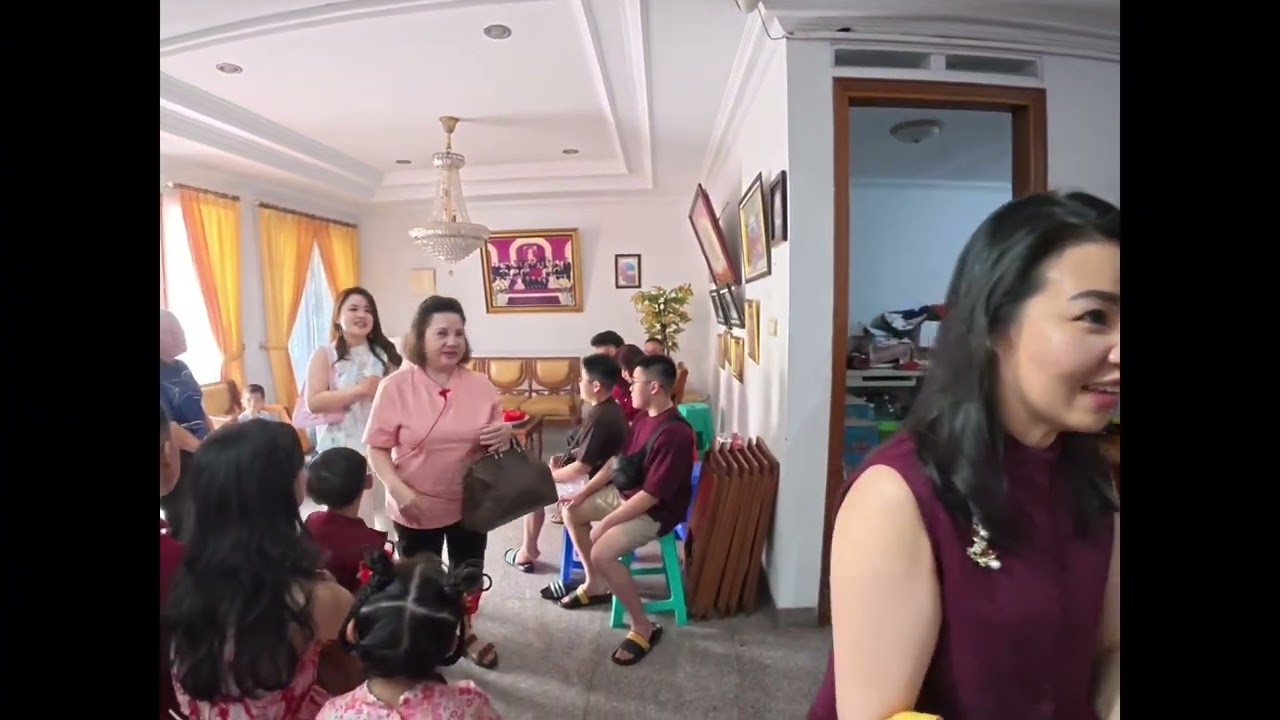 Keluarga Boen Open house acara imlek 2026,