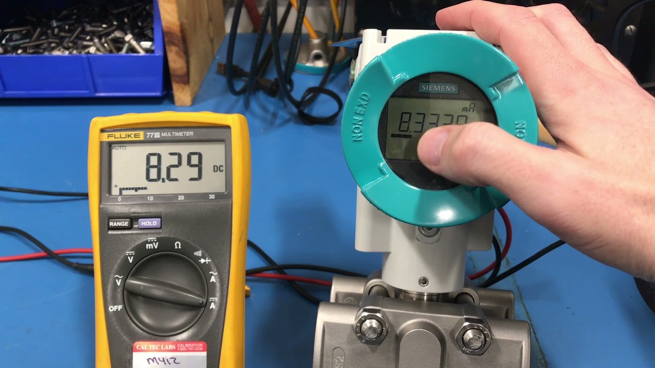Testing the Output of the SITRANS P320