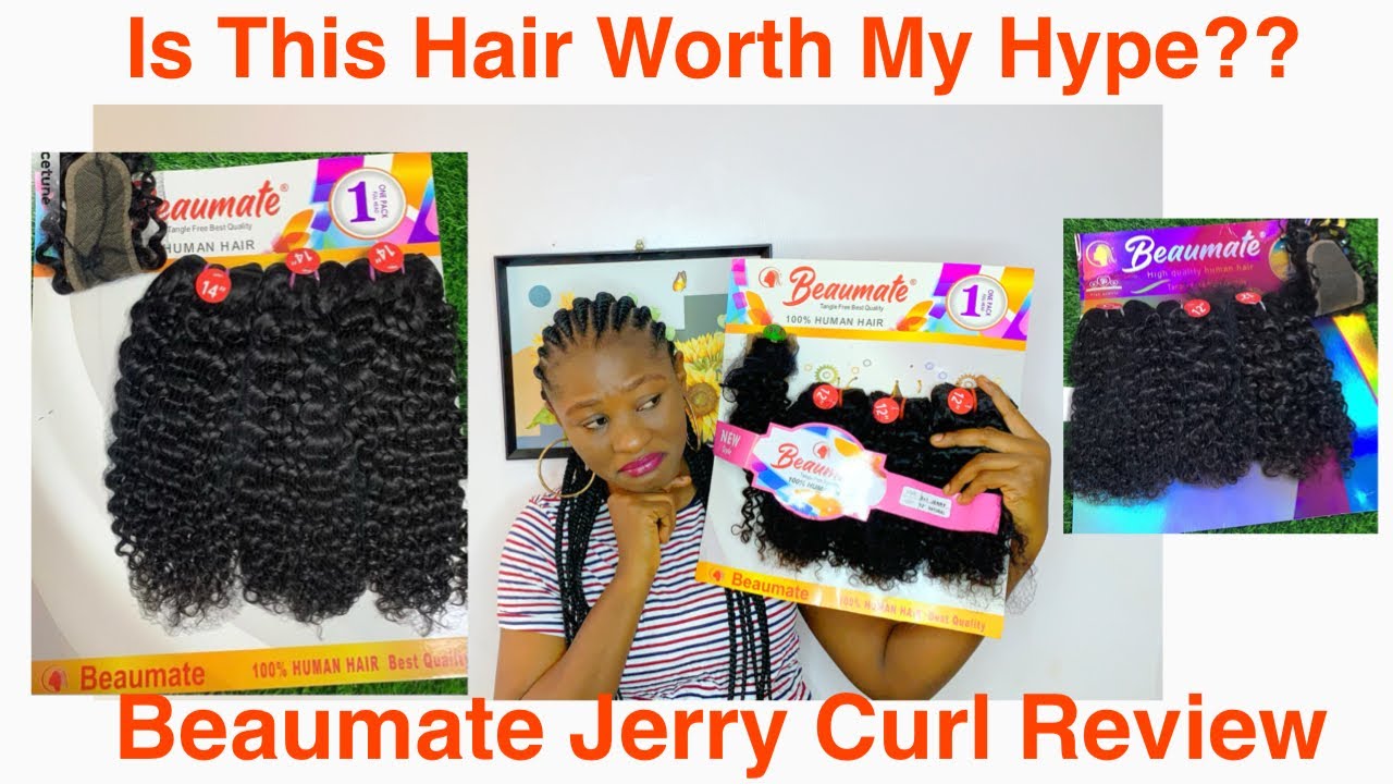 Curly Packet Human Hair Review| Beaumate Double Drawn Jerry Curl Review