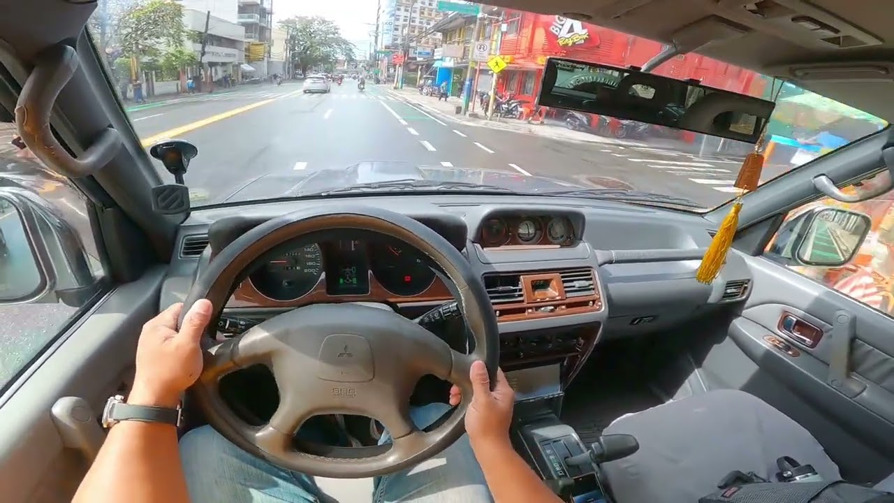 Pov driving Mitsubishi Pajero A/T Diesel