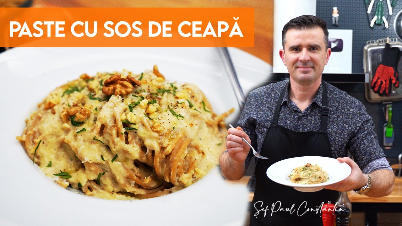 🧅 Cel mai bun sos de ceapă pentru paste, garantat! Simplu, rapid și delicios. 🍝 Șef Paul Constantin