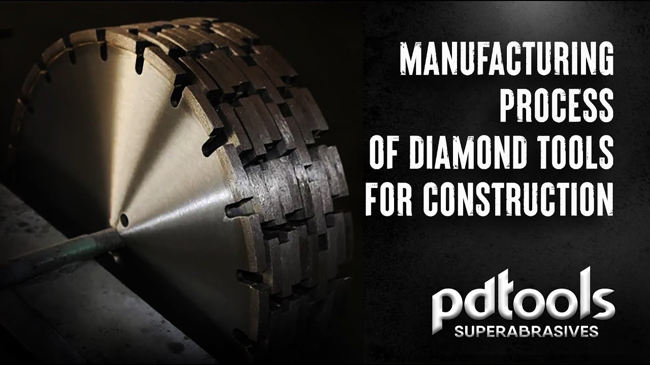 Manufacturing Process of Diamond Tools for Construction