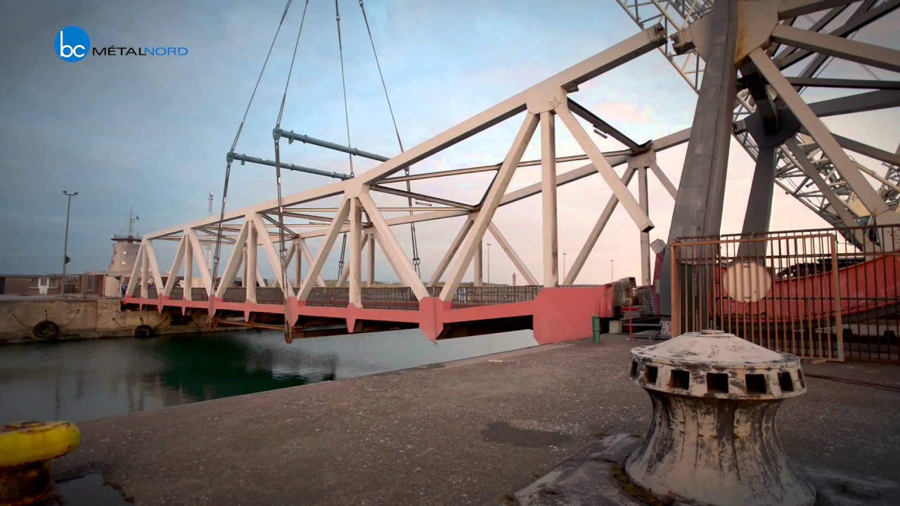 BC METALNORD - Refection du Pont Charles de Gaulle au Grand Port Maritime de Dunkerque