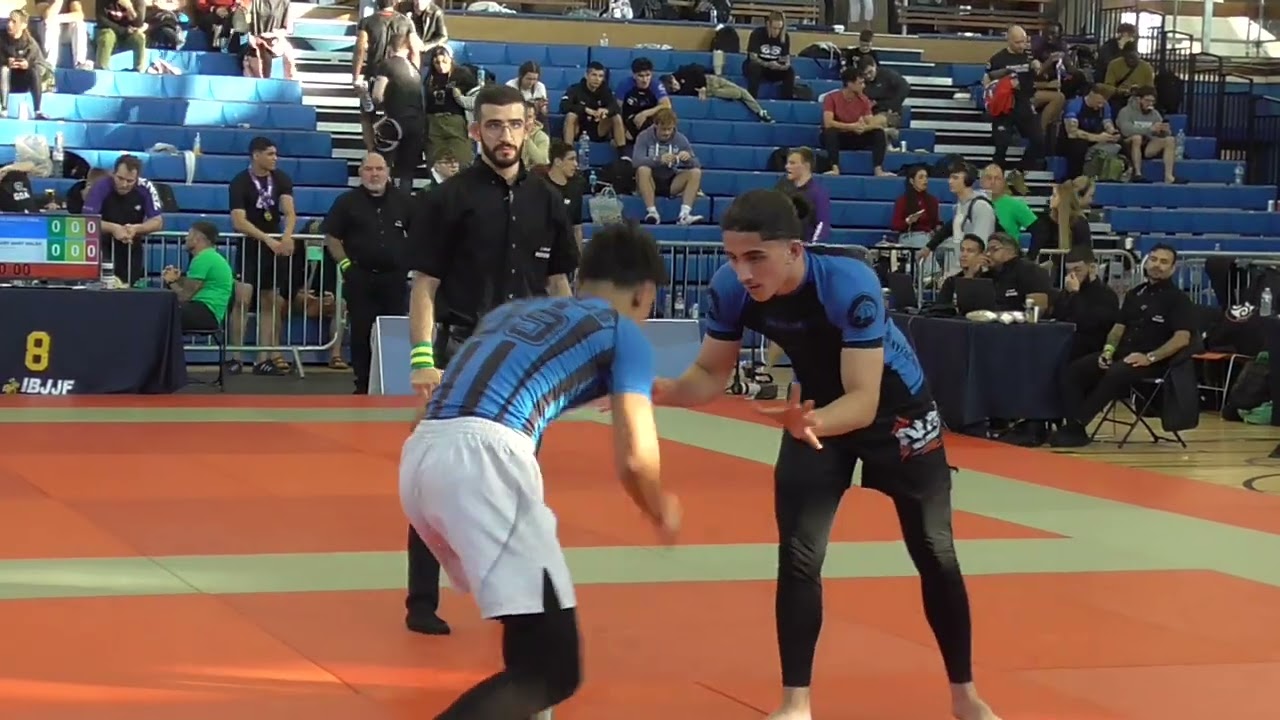 Shareef Nawaz vs Junas Razaki - IBJJF London Fall Open No-Gi 2025 - Blue Juvenile - Open Heavy