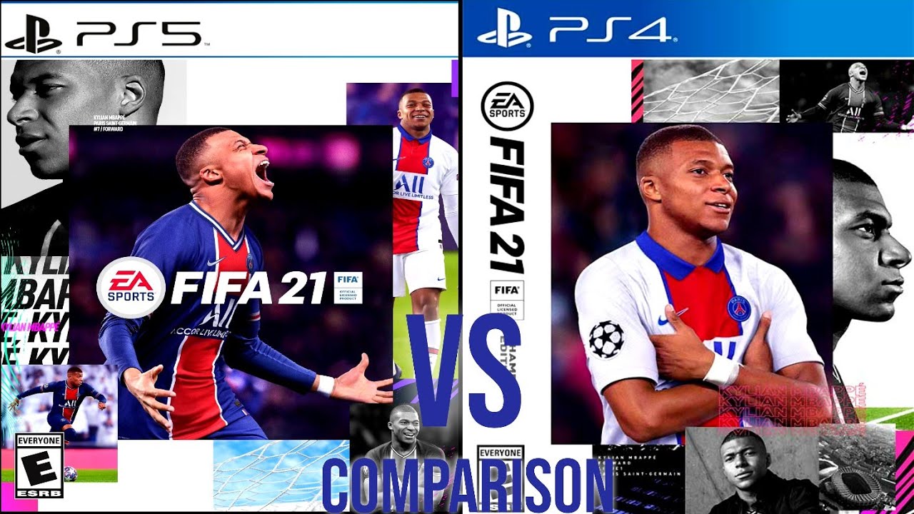 FIFA 21: сравнение PS5 и PS4