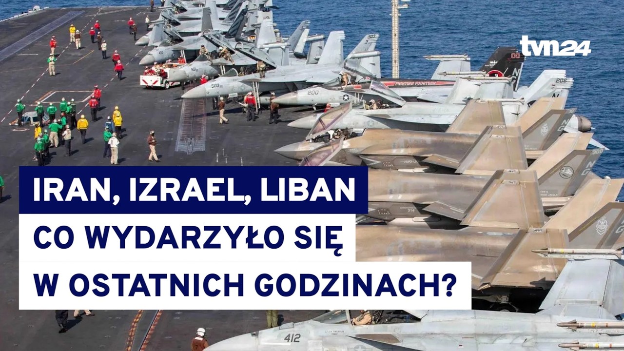 Najważniejsze informacje z ostatnich godzin. Co dzieje się na Bliskim Wschodzie?