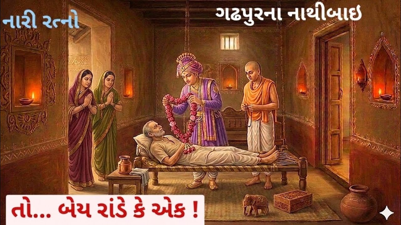 નારી રત્નો, મહારાજ બ્રહ્મચારી સાથે નાથીબાઈના પતિ ખીમા સુતારની બીમારીમાં દર્શન આપવા ગયા ત્યારે... 