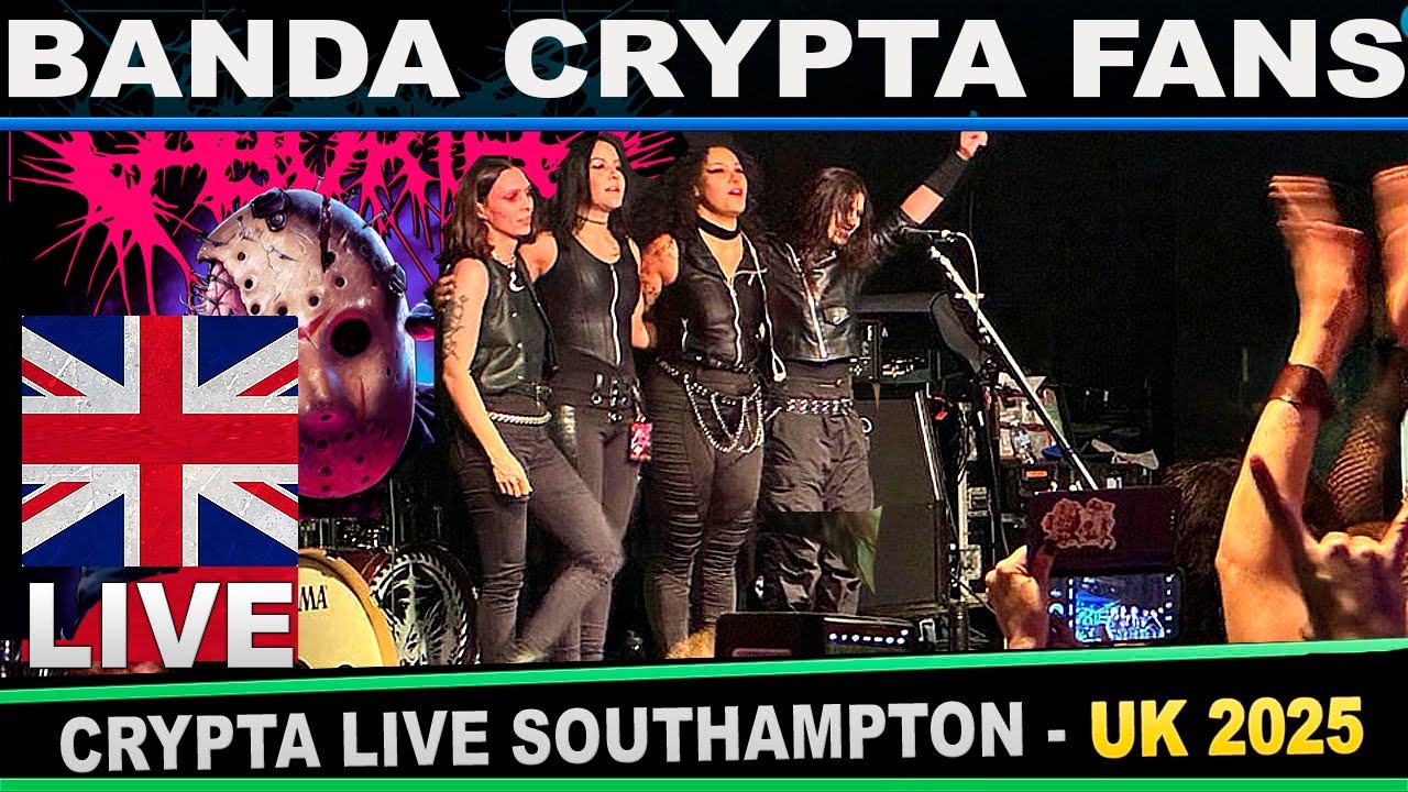 CRYPTA LIVE SOUTHAMPTON  INGLATERRA 2025