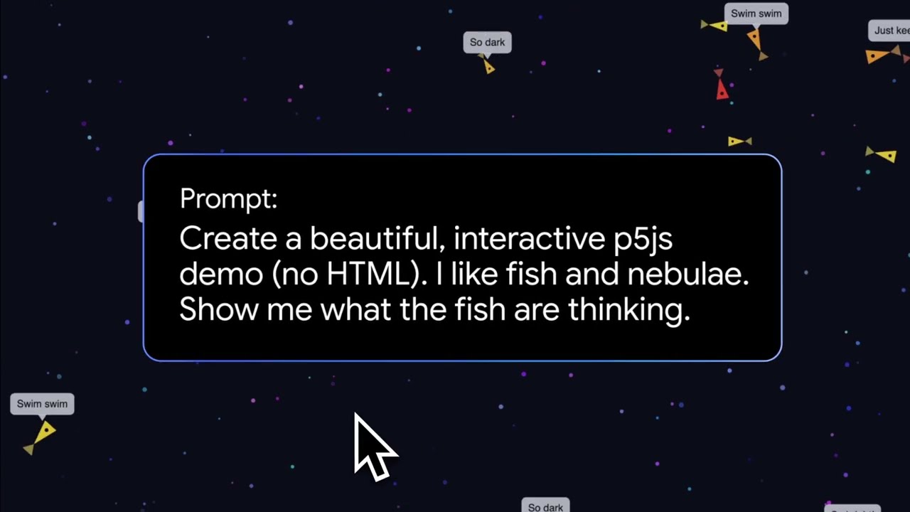 Gemini 2.5: Make your own interactive demo