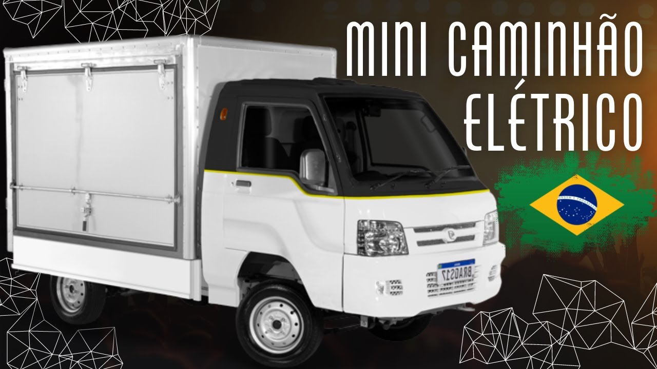 CONHEÇA O MINI CAMINHÃO ELÉTRICO MONTADO NO BRASIL