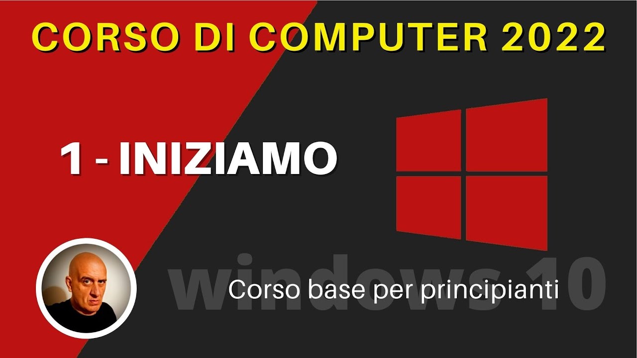1) Iniziamo | Corso di computer principianti 2022