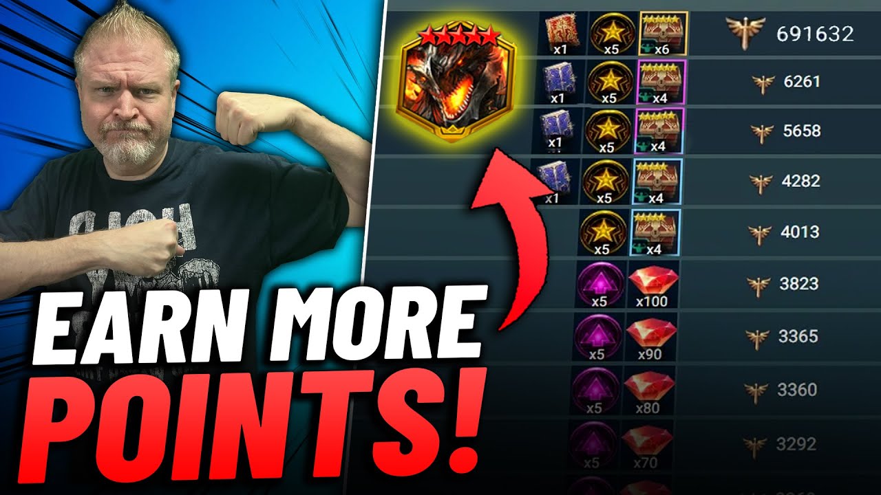 How to Get FREE POINTS in CHAMPION CHASE TOURNAMENTS! - Raid Shadow Legends Guide