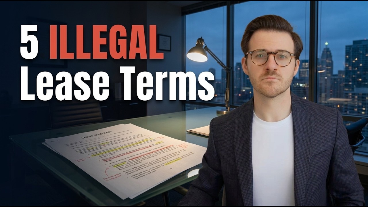 5 ILLEGAL Lease Terms in Ontario