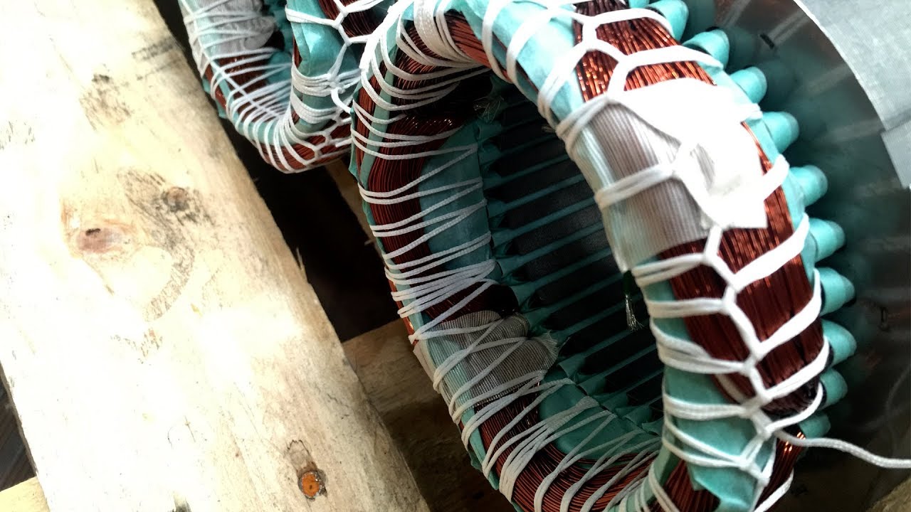 Electric Motor Assembly FACTORY CHINA - HOW IT'S MADE a Three Phase Motor