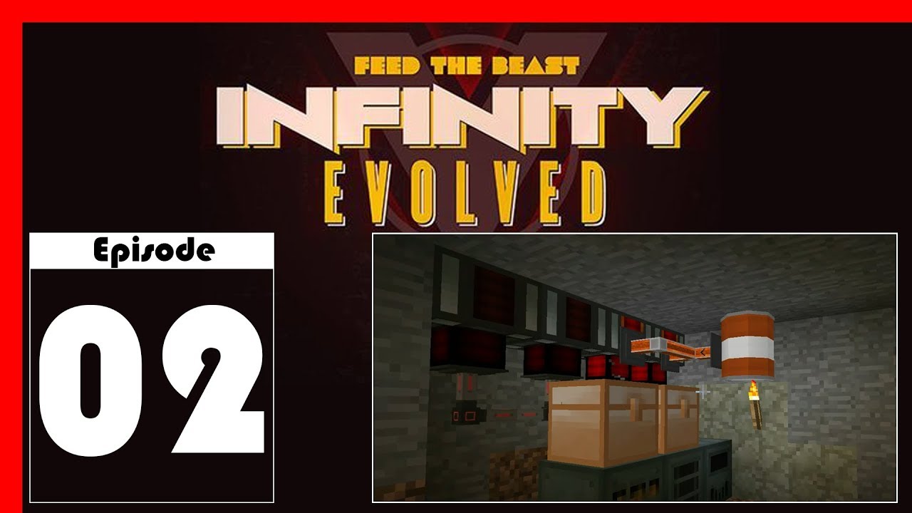 Minecraft Season 1: Let's Play FTB Infinity Evolved E2 - First ore Doubling machine