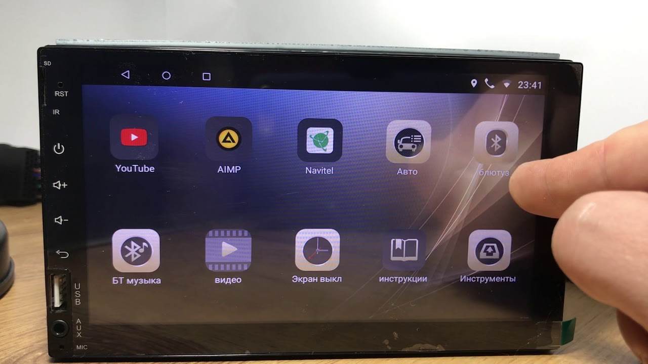 Новый обзор Автомагнитолы Pioneer Pi 707 на Android 8.1.0 2019 года
