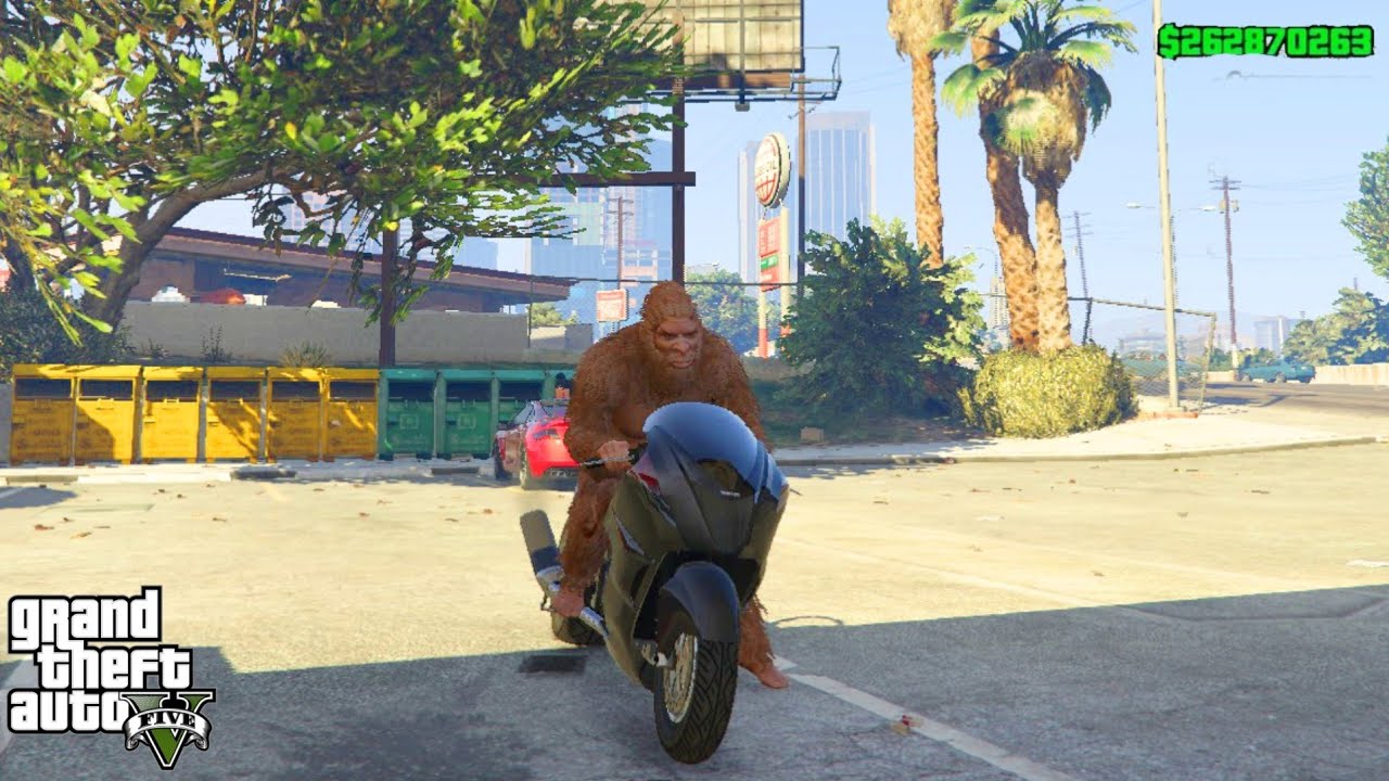 Bike Drive in GTA 5 | High Speed Motorcycle Ride in Los Santos | GTA V Gameplay 4K