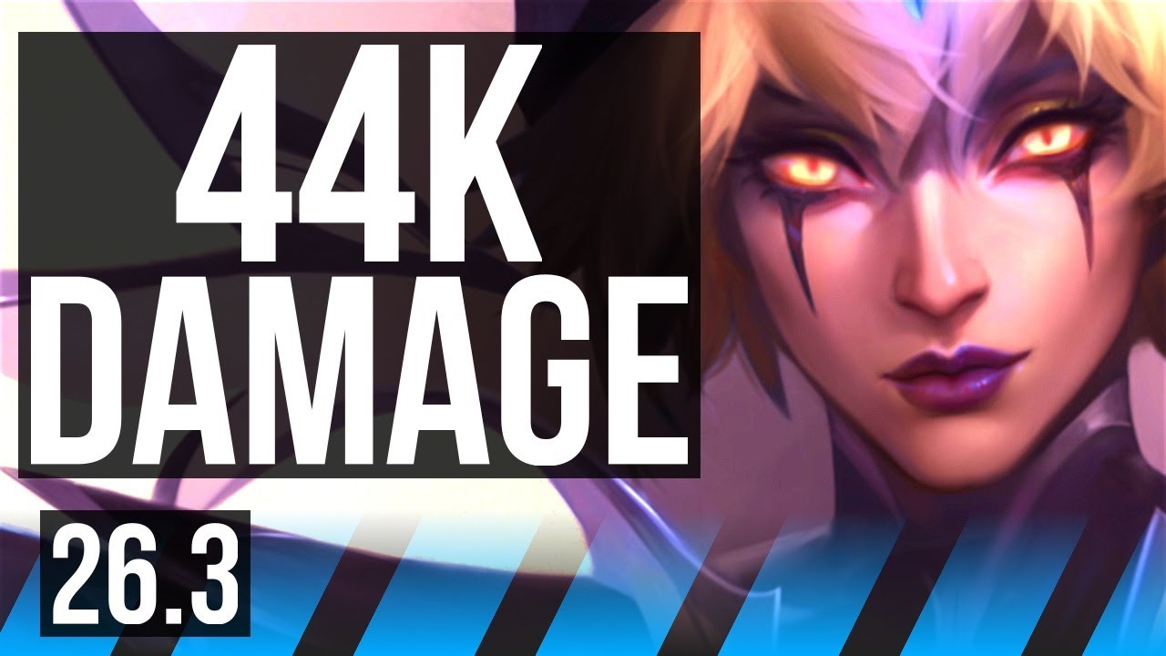 LEBLANC vs KATARINA (MID) | Good KDA: 19/1/12, 44K damage | EUW Master | 26.3